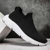 Fashion 2025 Shoes for Men Tennis Elastic Mesh Jogging Platform Summer Sneaker Soft Sole Running Breathable Casual Shoes Large Size