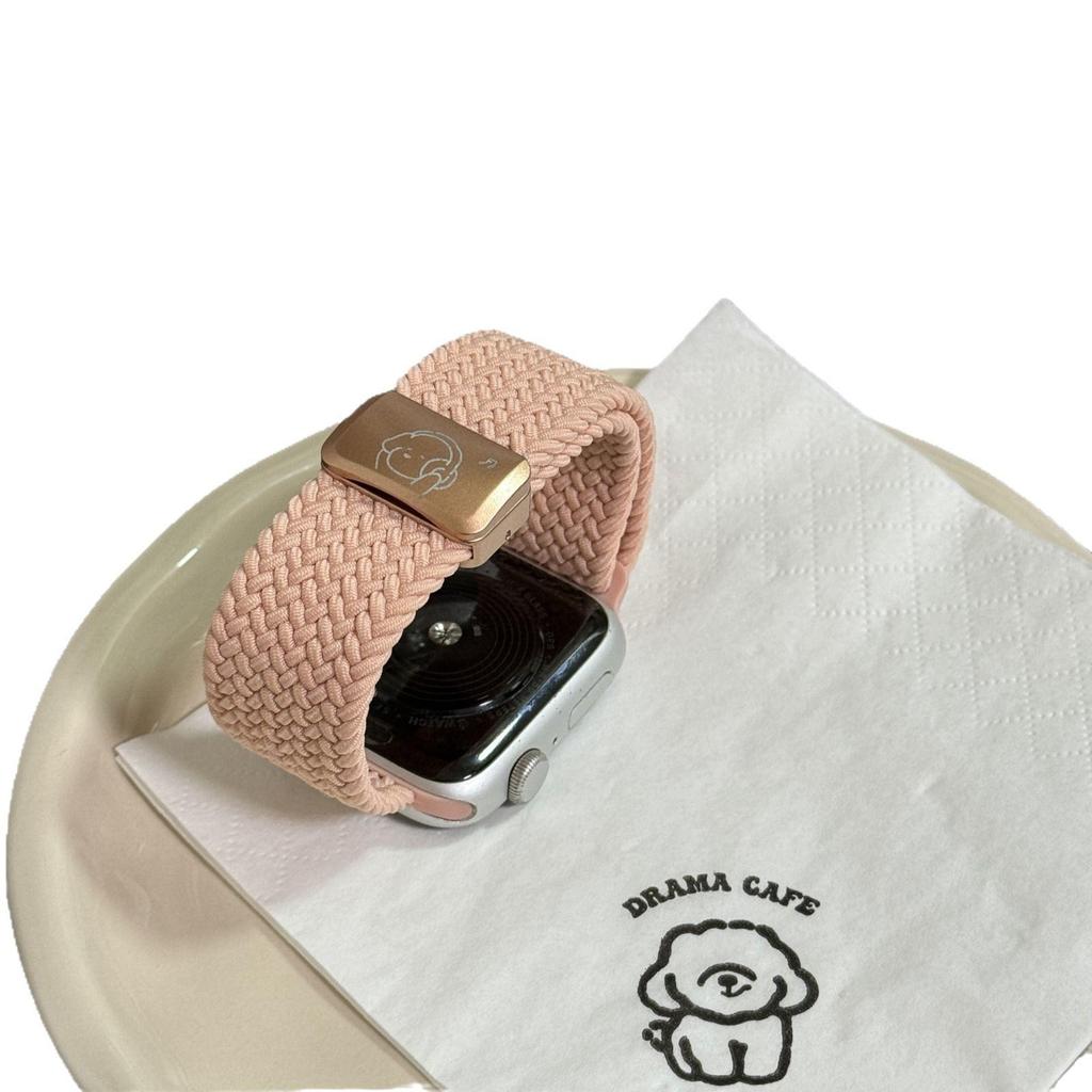 Плетеный ремешок для часов Music Puppy для Apple Watch Series 5-9 и SE