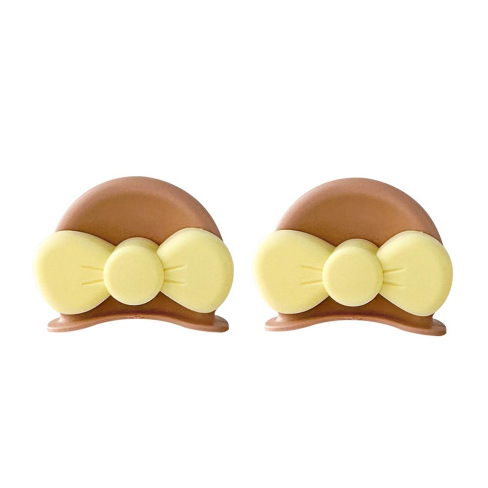 2 шт. милый мотоциклетный шлем с ушками медведя и бантом, шлем для мотокросса, электрический велосипедный шлем и аксессуары для украшения рулевого колеса автомобиля, стиль вождения