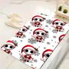 1Pc Christmas Skeletons Snowflakes Rug Office Carpet Indoor Outdoor Doormat Nonslip Soft Living Room Christmas Halloween Gift D922546