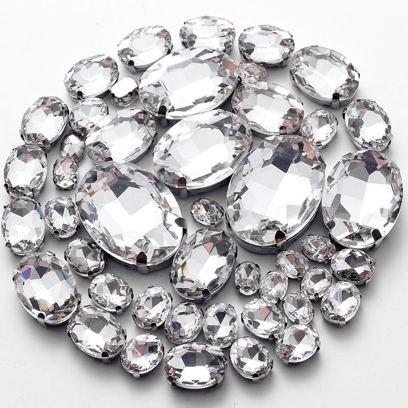 Смешанные кристаллы, стекло, пришитые вручную бриллианты, каплевидные, овальные, конский глаз, одинарный коготь, дрель, хрустальная пряжка, сделай сам, ювелирные аксессуары, стразы, пришивные бусины