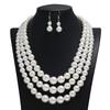 Pearl Women Necklace Fashion Jewelry Alloy Pendant For Casual Decoration Wear