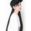 Yousheng Creative Women 2 в 1 Длинный прямой парик из вьющихся волос с бейсбольной кепкой