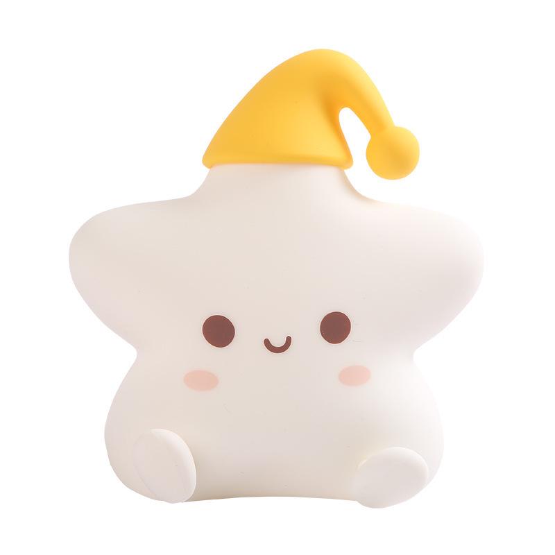 Мягкий силиконовый светодиодный прикроватный ночник: Защита глаз и помощь для сна