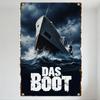 Das Boot Винтажная металлическая жестяная табличка Ретро Кораблекрушение Бурное море Настенный декор для Дома Бара Мужской комнаты Кинопостер Арт-плакетка