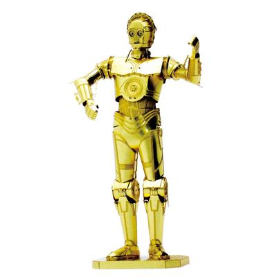 Tenyo Металлический Нано Пазл Золотая Серия ЗВЕЗДНЫЕ ВОЙНЫ C-3PO
