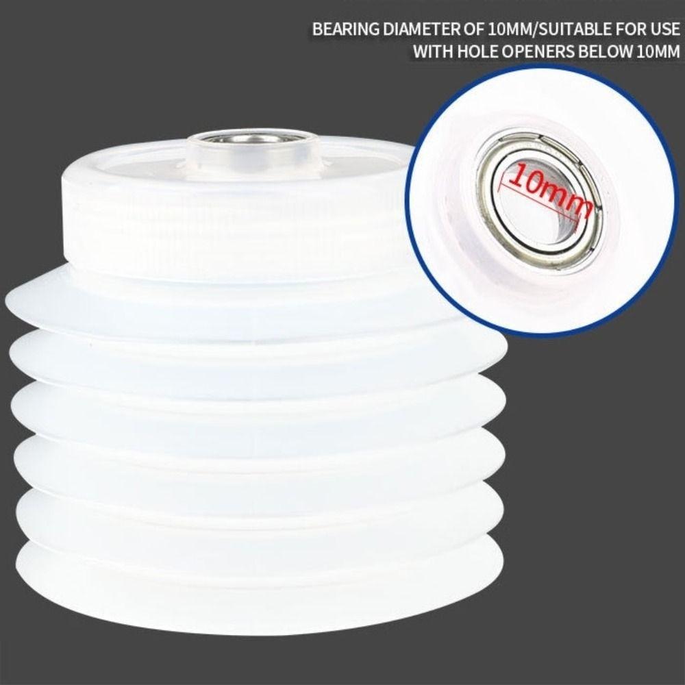 Фреза для отверстий под подшипник 10 мм Пылезащитный кожух 65/85 мм Пылесборный кожух Пылесборная чаша для подшипника Сбор пыли