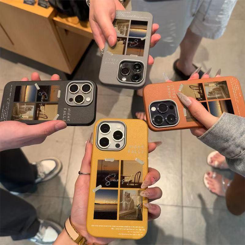 Художественный чехол для телефона для моделей iPhone 13-17: Премиальное ощущение для устройств Apple