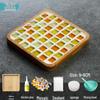 Bamboo Mosaic Coaster DIY Kit for Students and Kids