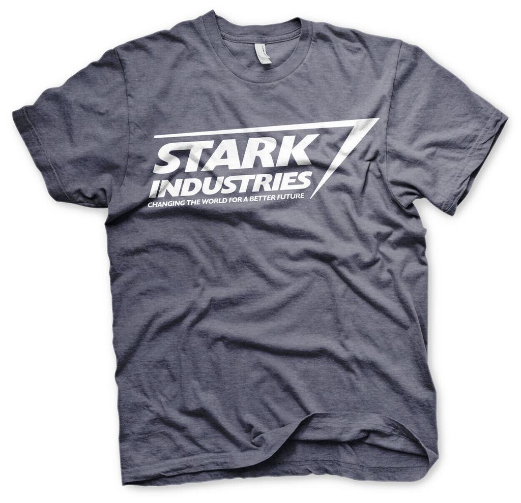 SALE Officially Licensed The Avengers Stark Industries Logo Mens T-Shirt