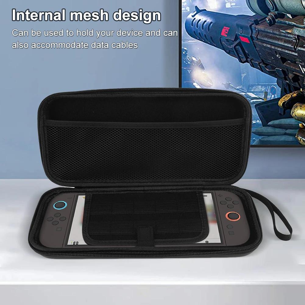 Carrying Case for Nintendo Switch 2 & Screen Protector Portable Hard Shell Pouch Carrying Travel Game Bag for Switch 2 Access