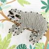 String Art - Sloth - 21 X 21 Cm - Wall Decoration - Creative Art - Unique Design