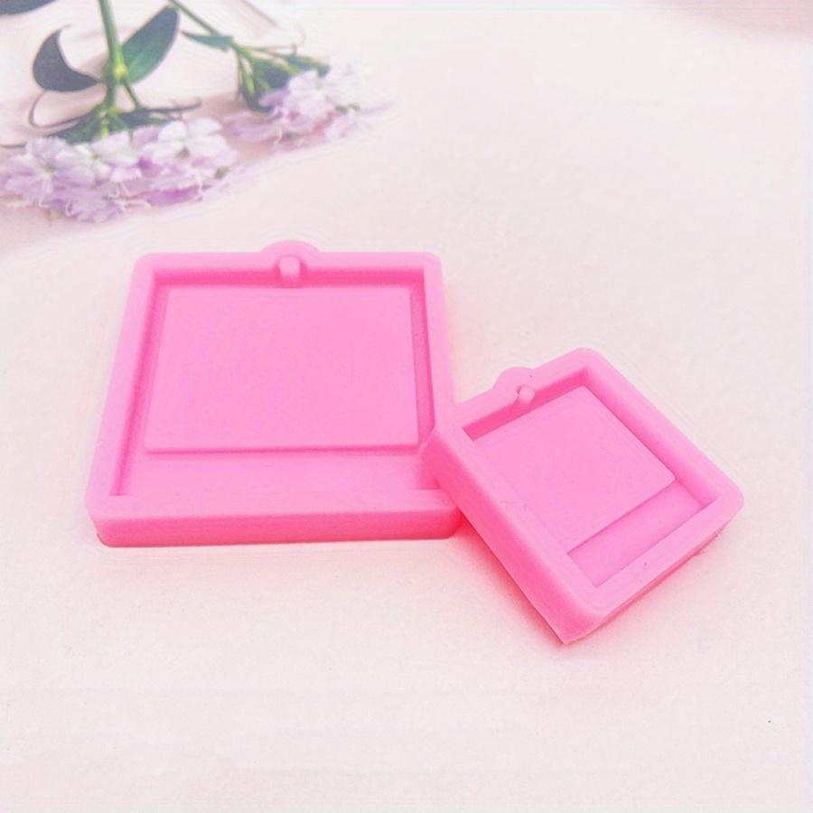 4 шт./компл. фоторамка брелок эпоксидная смола форма серьги кулон силиконовая форма полимерная глина ювелирные изделия ожерелье форма DIY смола ремесла