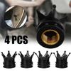 Универсальные Колпачки Клапанов Колес Автомобиля 4 ШТ. Колпачки Стержней Дисков Шин Мотоцикла Аксессуары Для Автомобиля