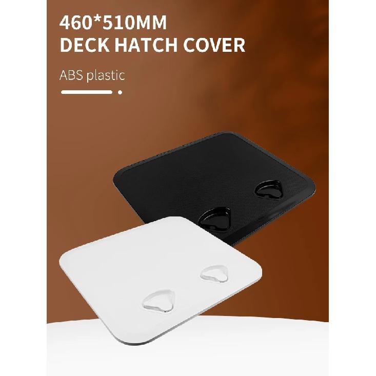 460x510mm ABS Deck Access Hatch Cover Boat Accessories Watertight Anti-UV Non-Skid Inspection Marine Deck Plate Yacht Deck Lid