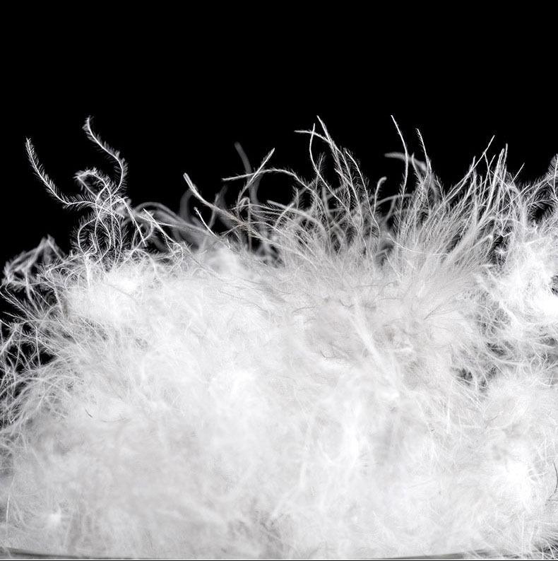 Сверхлегкий спальный мешок-мумия с утиным пухом: Теплый, Утолщенный, для Взрослого Кемпинга на Открытом Воздухе