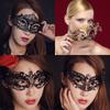 Маска принцессы на пол-лица со стразами - Гламурная маска на глаза для Хэллоуинского бала