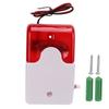Sound Light Alarm Flash High Decibel Adjustable Impact Resistant Security Warning Device12V