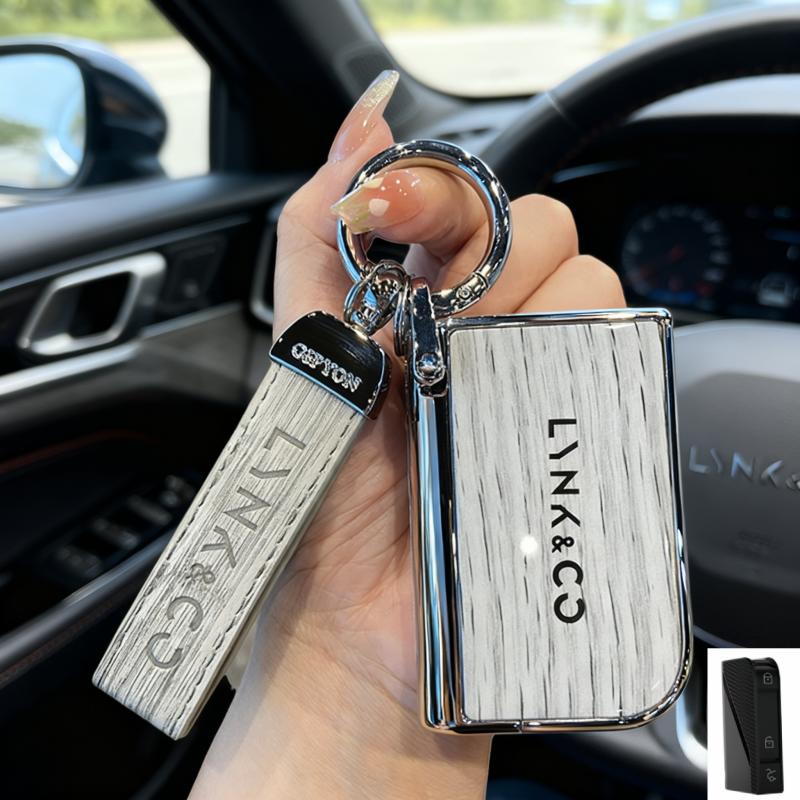 DCT4 High end personalized key case for men and women's car remote control protective case key chainFor LYNK&CO 03/09/01/02/06 /2023