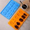 Силиконовая форма с арабскими цифрами 0-9, DIY Craft, цифровая форма для украшения торта, инструменты для украшения торта, аксессуары для выпечки шоколадных кексов
