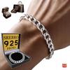 SILVER 925 SOLID Men' Bracelet For Gift Elegant Bracelet