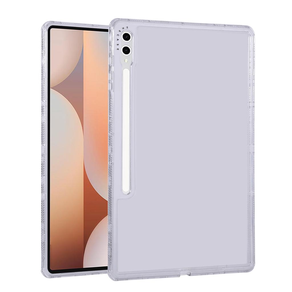 For Samsung Galaxy Tab S9 Ultra/S8 Ultra Clear Case 3 In 1 PC+TPU Shockproof Tablet Cover