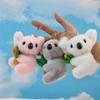 Auto Animal Keychain Car Keychain Koala Doll Plush Doll Plush Toy Plush Keyring Koala Key Chain