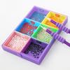 1 Set Diamond Painting Tool Pick-Up Pen Multi Grid Design Bead Plate Ten-Piece Set Multifunctional Classification Separated Stitch