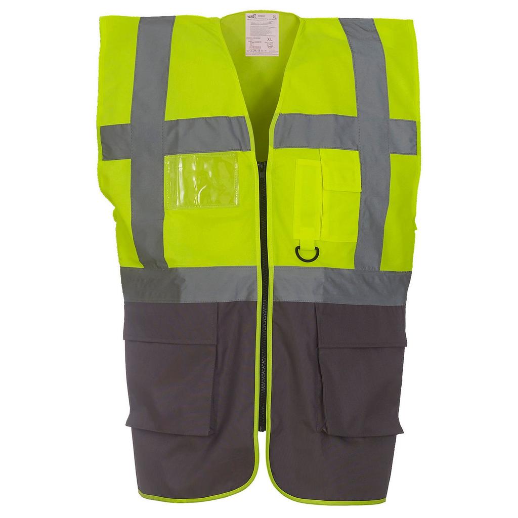 Yoko Unisex Adult Executive Hi-Vis Waistcoat
