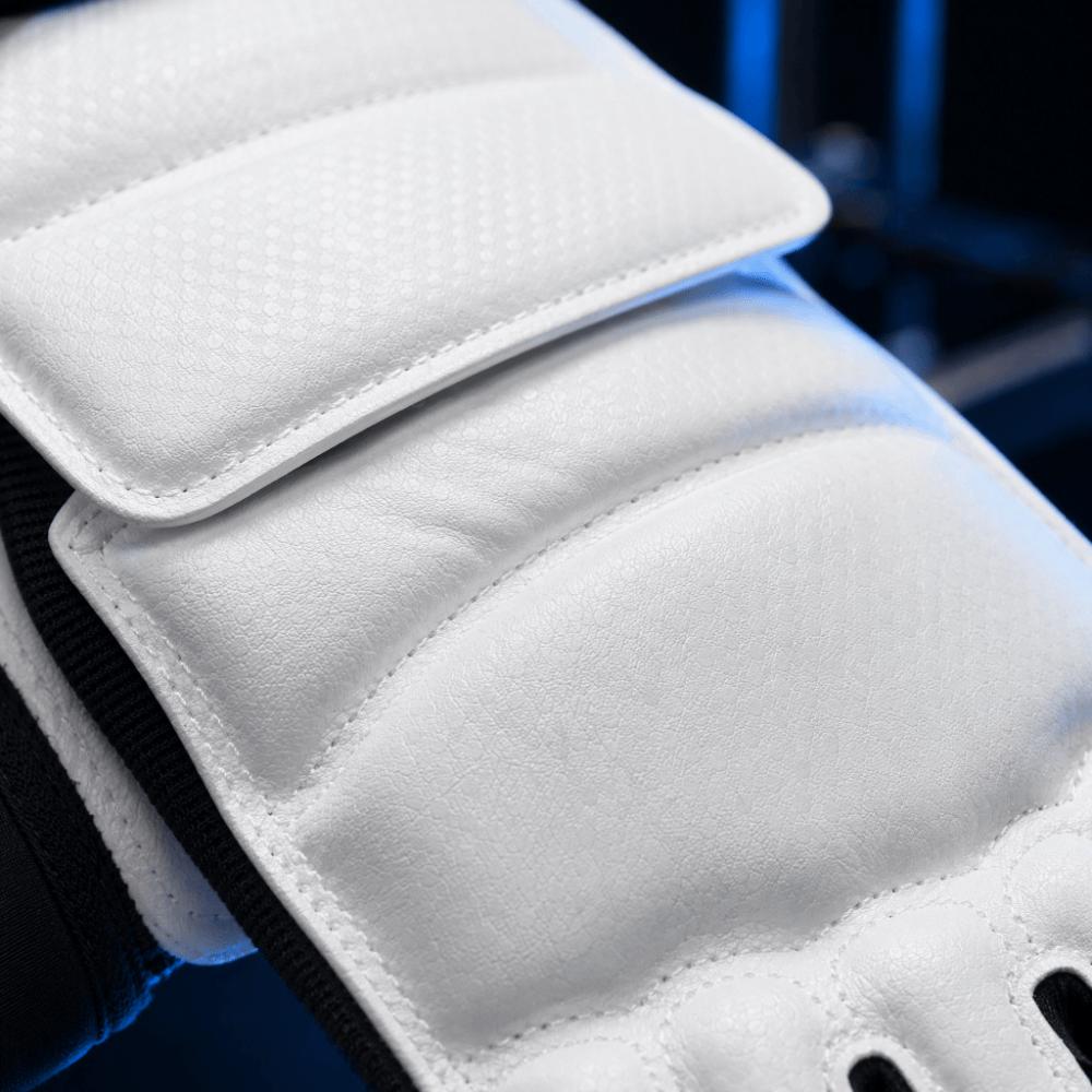2pcs Padded Palm Sparring Hand Guard PU Fingerless Boxing Gloves Kickboxing Practice
