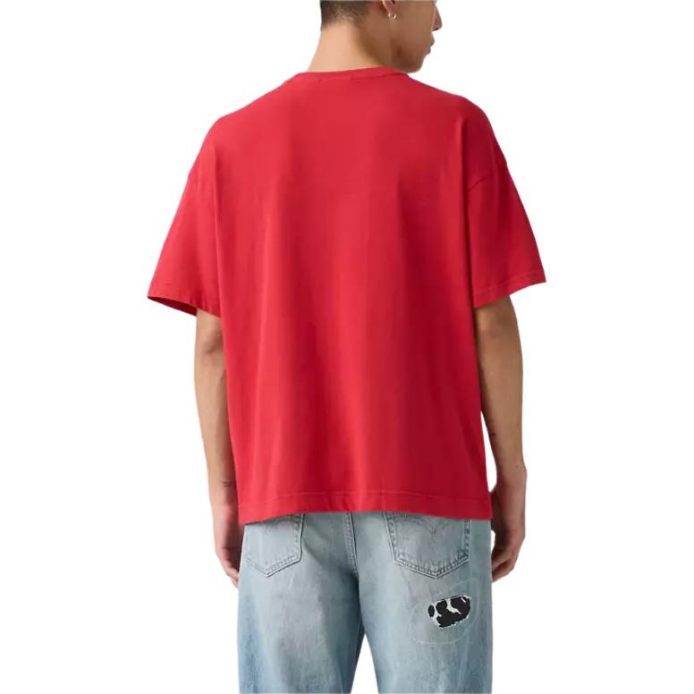 Levi's Женская джинсовая рубашка с коротким рукавом Светло-синяя 0034T-0002