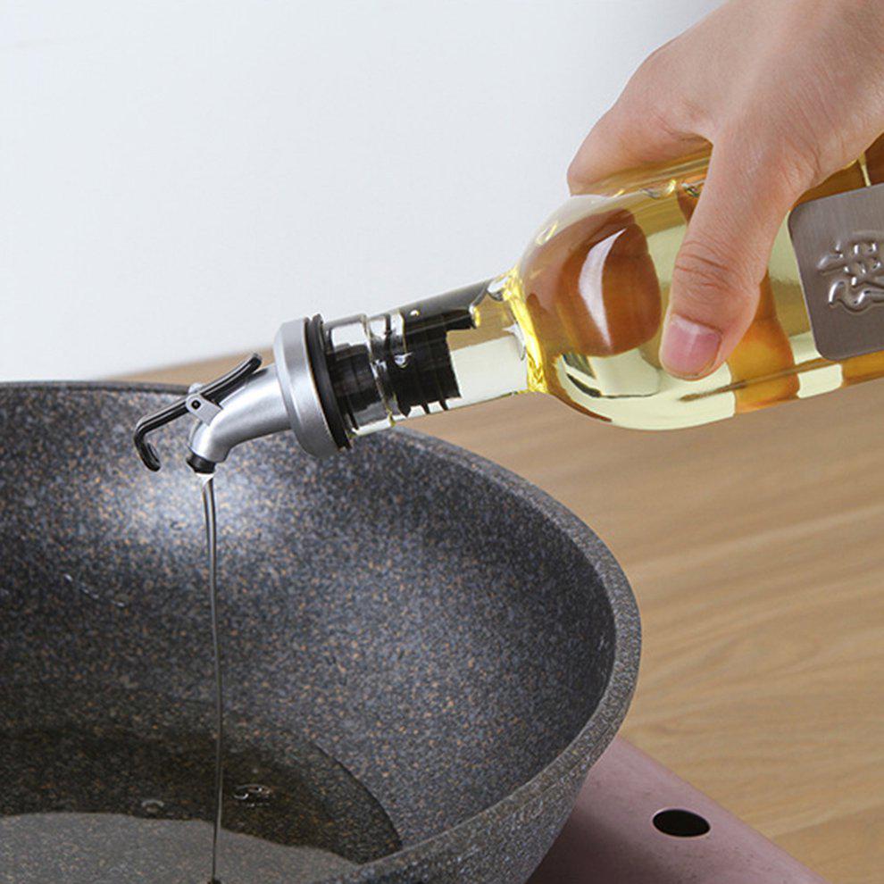 Бутылка для уксуса/вина/масла/ соевого соуса стеклянная с дозатором