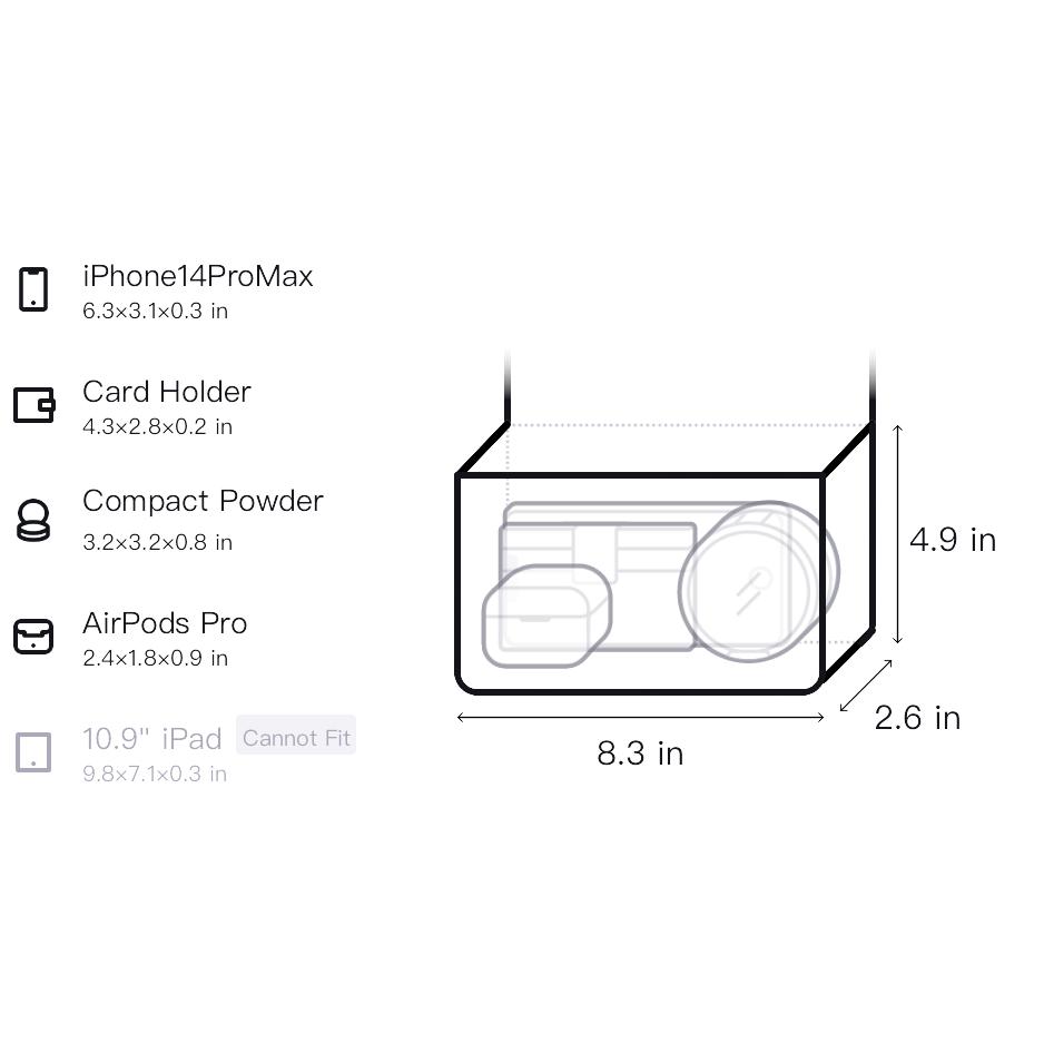 New FILA PU Crossbody Bags Women's Gray Silver F13W519173FSV