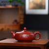 Yixing Original Mine Dahongpao Card Lid Purple Clay Pot Longfeng Chengxiang Tea Pot Kung Fu Tea Set 220ml Teapot