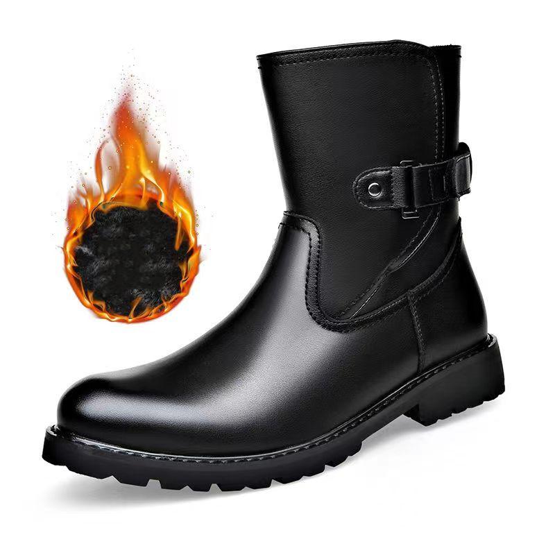 Модные мужские роскошные модные ботинки челси дизайнерские туфли на платформе оригинальные кожаные ботинки осень-зима для сцены и ночного клуба