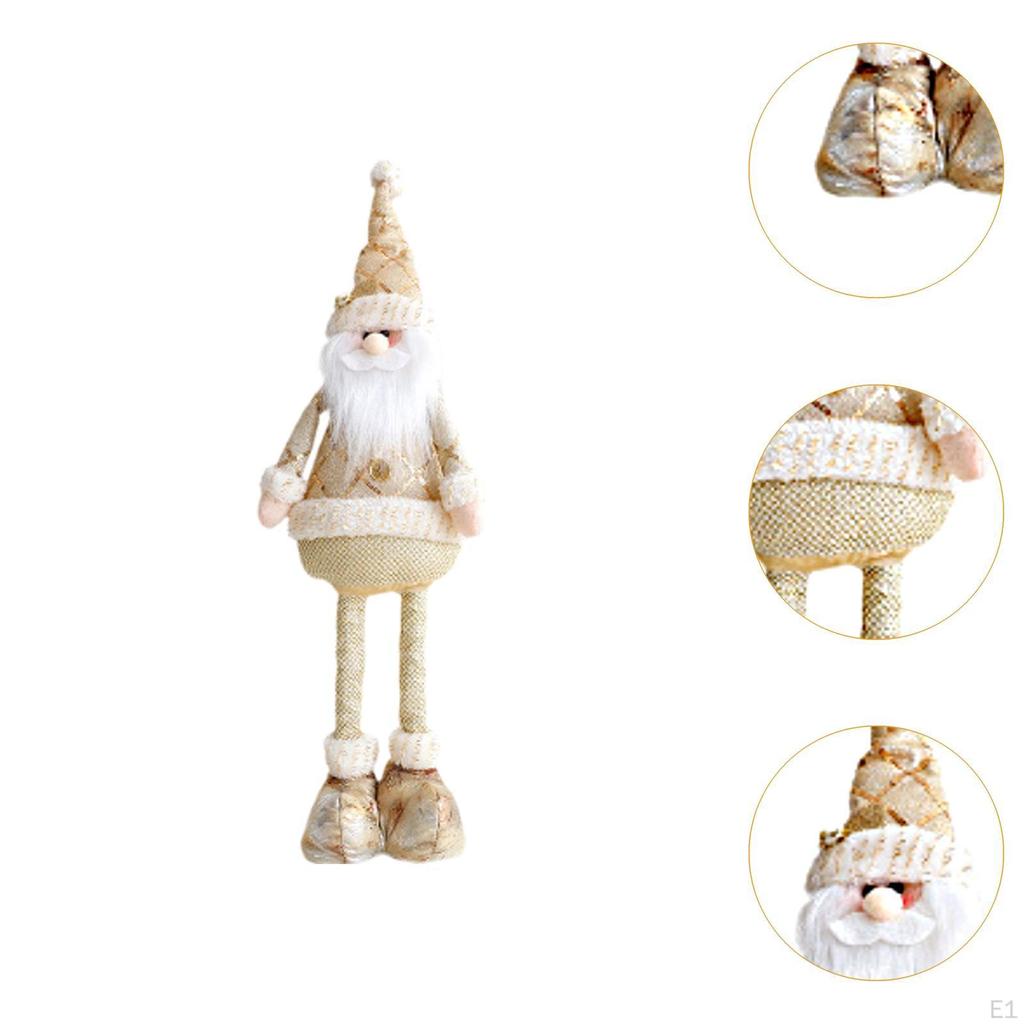 Рождественская фигурка, домашний декор, товары для творчества, телескопическая кукла, мягкая игрушка для