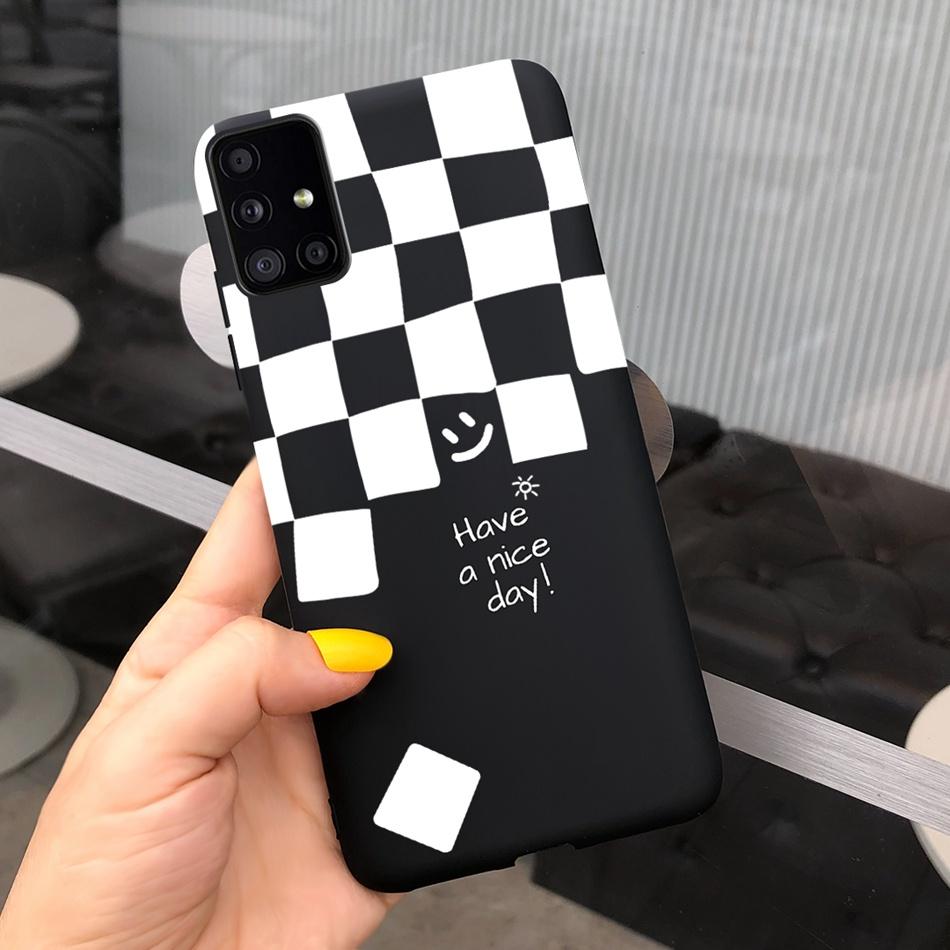 Милый Мультяшный Чехол Для Телефона Samsung Galaxy M51 M31 Конфетный Цвет Мягкий Силиконовый Задний Чехол Для Samsung M51 SM-M515F M31 Prime M315F