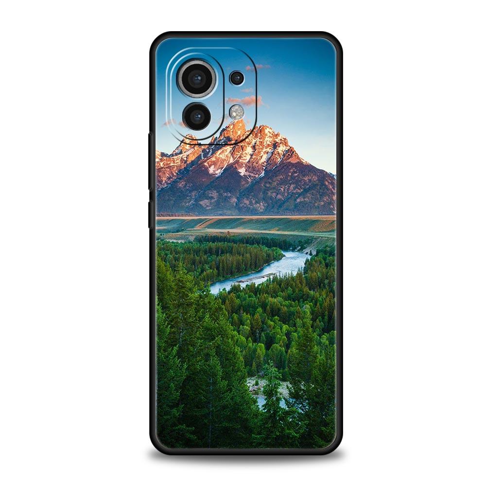 For Xiaomi Mi 13 12T 12 Lite 11 Ultra 10T 11T Pro 9T Phone Case Forest Beach Sunrise Nature Poco X3 NFC X4 F3 F4 M3 M4 5G Cover