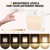Night Light Motion Sensor With LED Light EU Plug Lamps Children'S Night Light Wireless Night Lamp For Bedside Table Bedroom