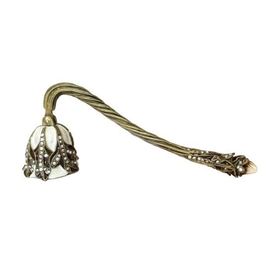 Metal Candle Snuffer Long Handle Candle Wick Flame Extinguisher Putting Out Candle Extinguishing Tool Decorative Candle Accessory