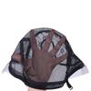 U Type Lace Front Black Net Headband Wig Cap