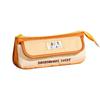 Color-blocking Pen Bag Large Capacity Stationery Bag Multi-functional Pencil Case  Students