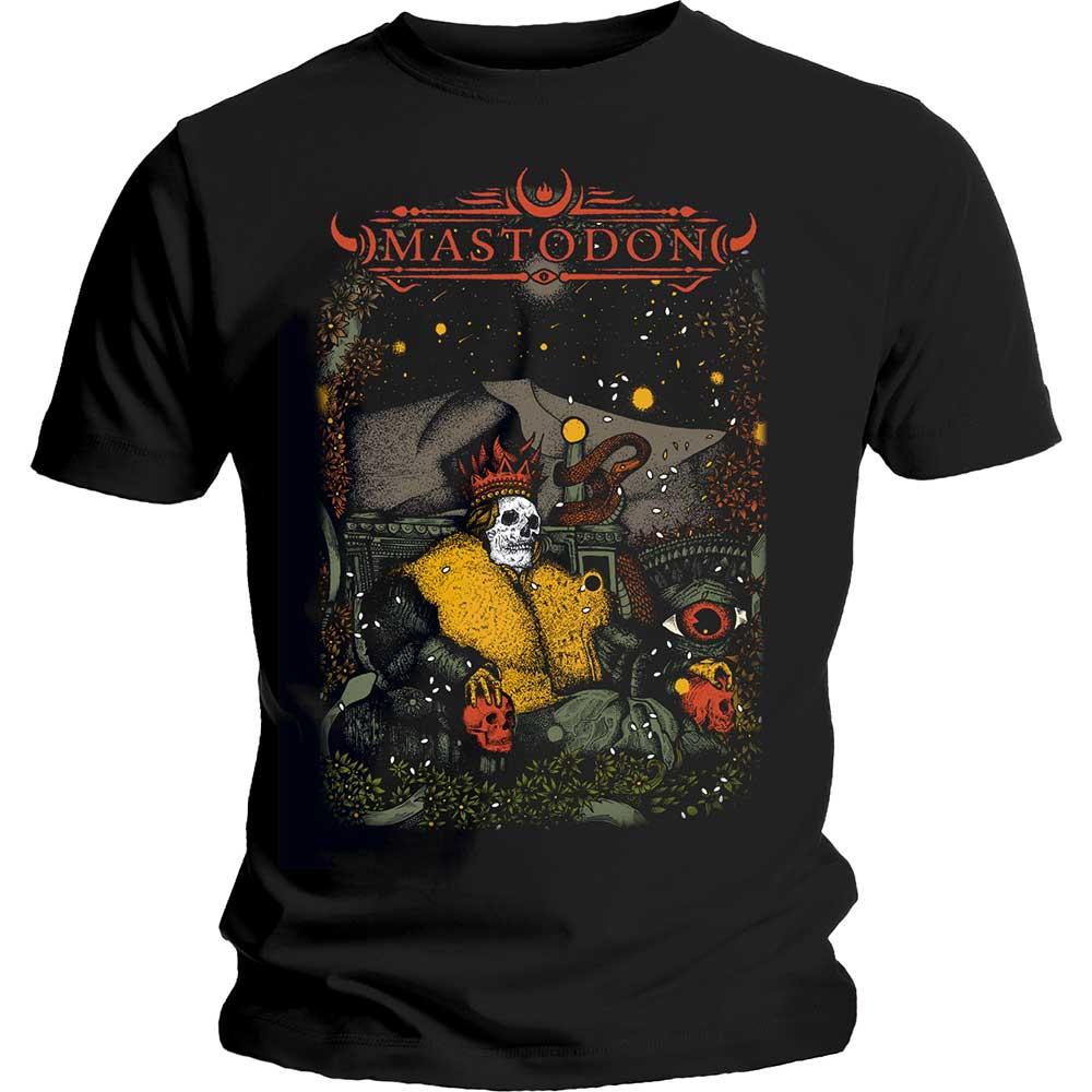 Хлопковая футболка унисекс для взрослых Mastodon «Сидящий Суверен»