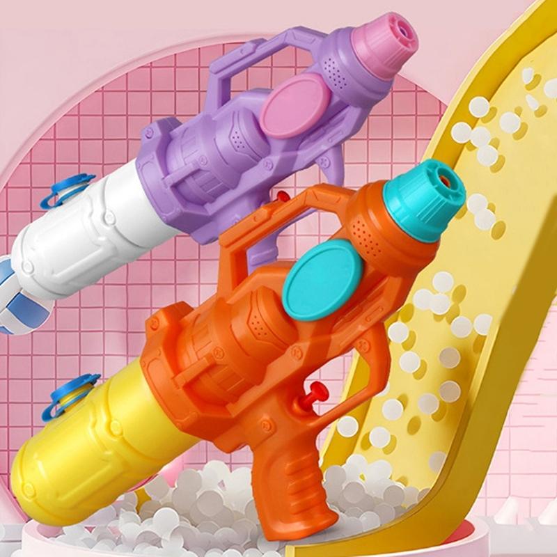 1 Piece Single Nozzle Press Type Watergun Water Spray Toys Cartoon Water Gun Summer Pool Toy