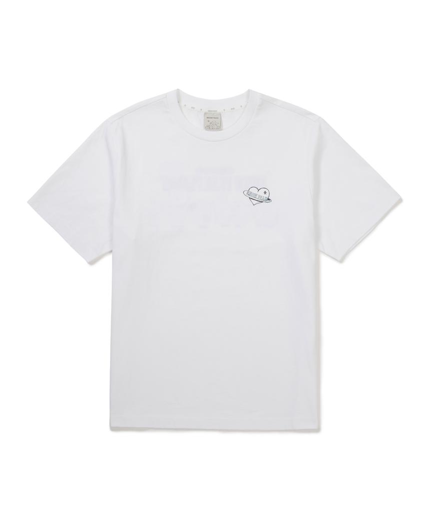 SNOWPEAK APPAREL [Snow Peak I Bt21] Graphic Short Sleeve T-Shirt (S26Mufts90) White