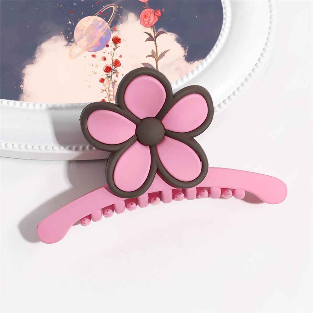 Butterfly Heart Hair Claw Clips Non-Slip Beach Hair Accessories Matte Shark Clips  for Women