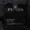 Отличная шляпа PRADA Логотип-треугольник Re-Nylon черный переработанный полиамид мужская S 2HC137 Б/у