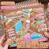 Store Code Goods 3D Scene Sticker PET Material DiY Cut Sticker Sticker Book  Home Decoration