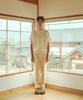 BELLIEF Essential Hard Twist Cotton Short Sleeve Knit (Ivory)