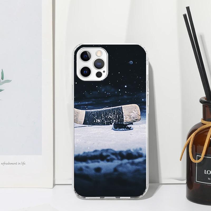 Чехол для телефона Sport 'Ледовая арена для хоккея' Для iPhone 17 Air 16 15 Plus 16E 14 Pro Max 13 Mini 12 11 7 8 SE Fundas Мягкая задняя крышка 17 Air